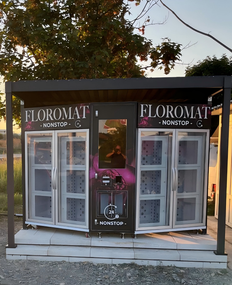 Rumänien Blumenautomat zum Verkauf: Wie ein Schließfachautomat dabei hilft, rund um die Uhr frische Blumen zu verkaufen
